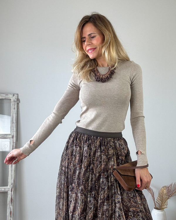 Jersey tostado basic