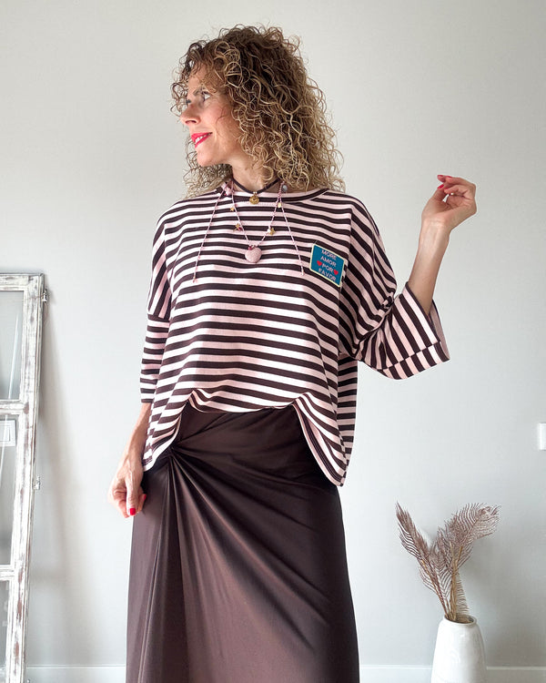 Camiseta raya choco