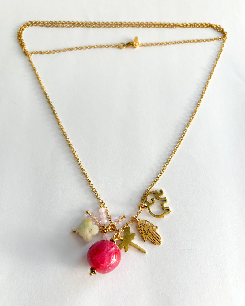 COLLAR LOOKY FUCSIA