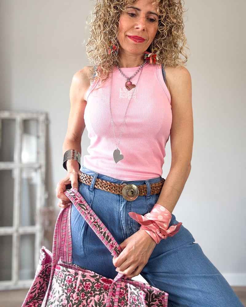 Top rosa love