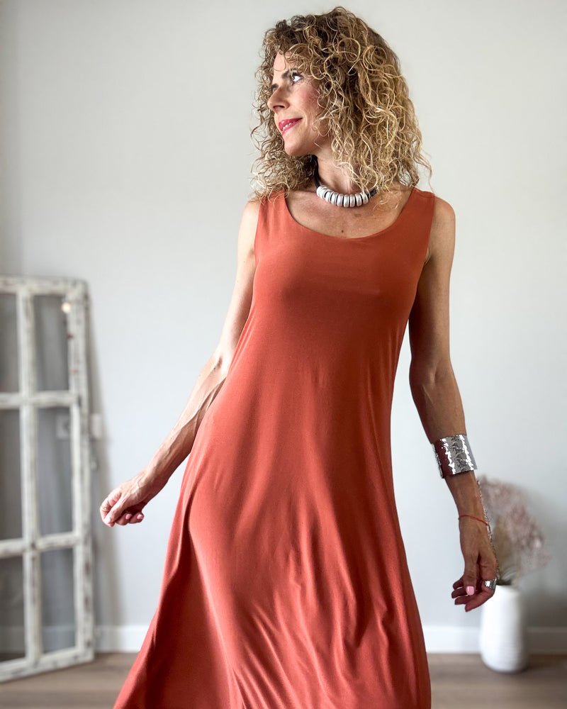 Vestido caldero tirante