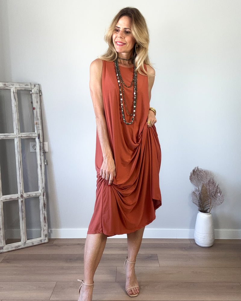 Vestido caldero iris
