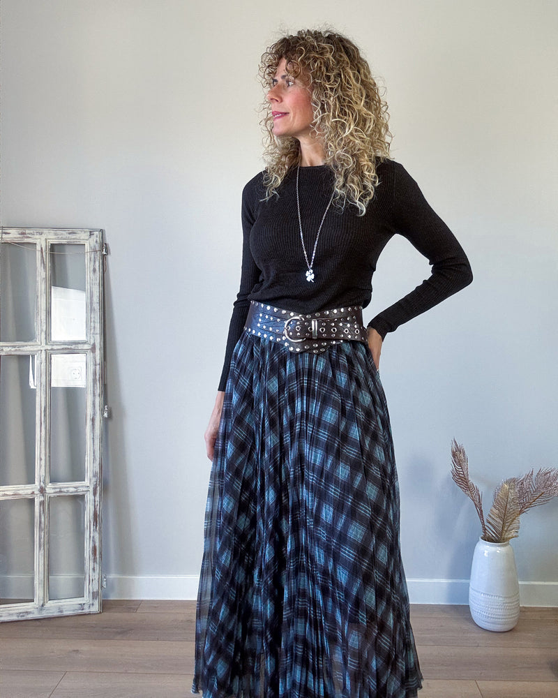 Falda cuadros tulblue