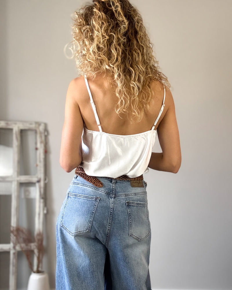 Lencero blanco puntilla