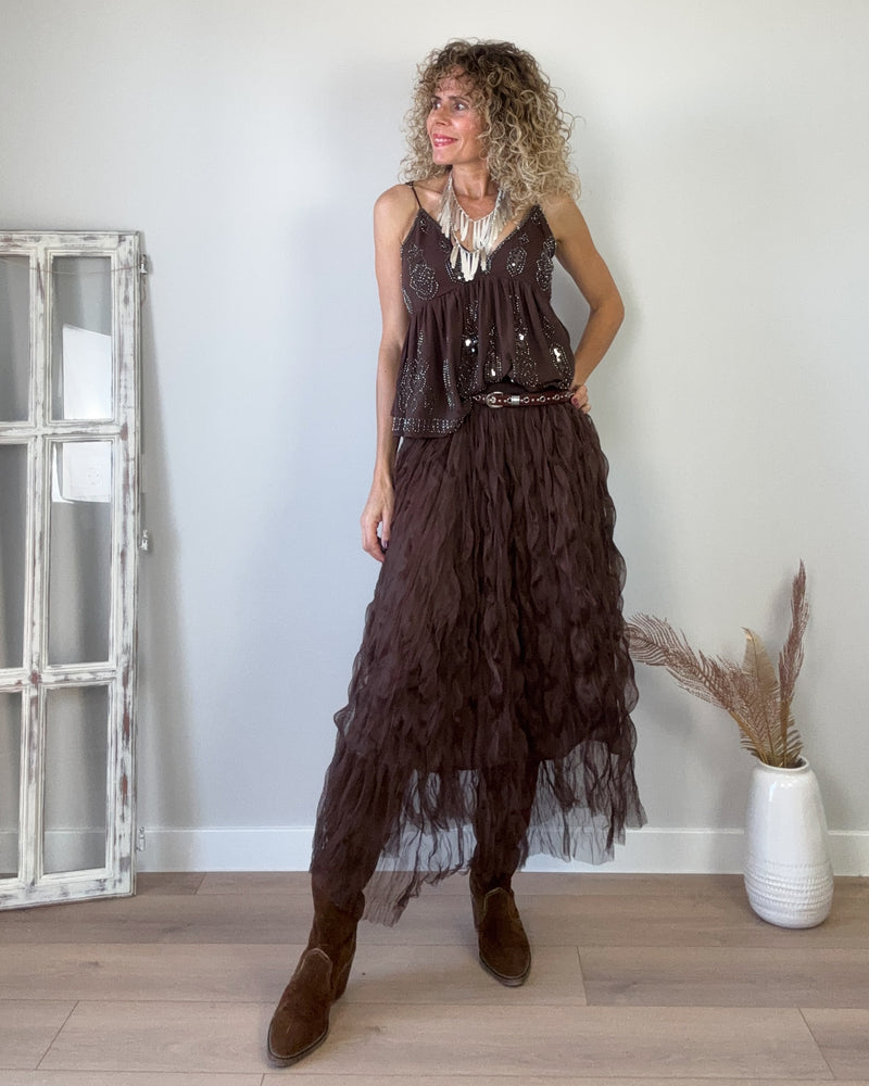 Lencero lentejuela choco