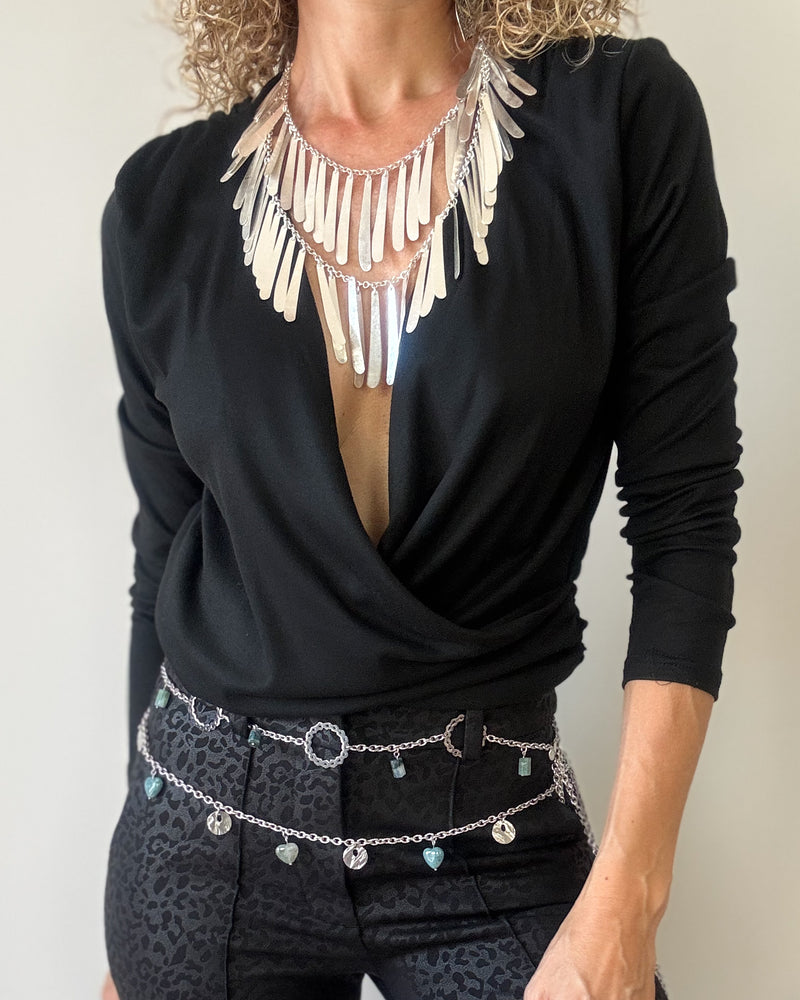 COLLAR LÁGRIMAS PLATA