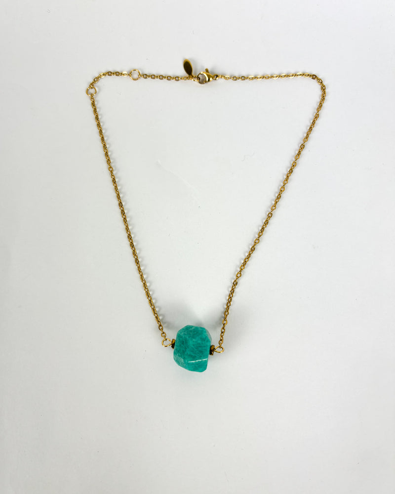 COLLAR UNIQUE TURQUESA