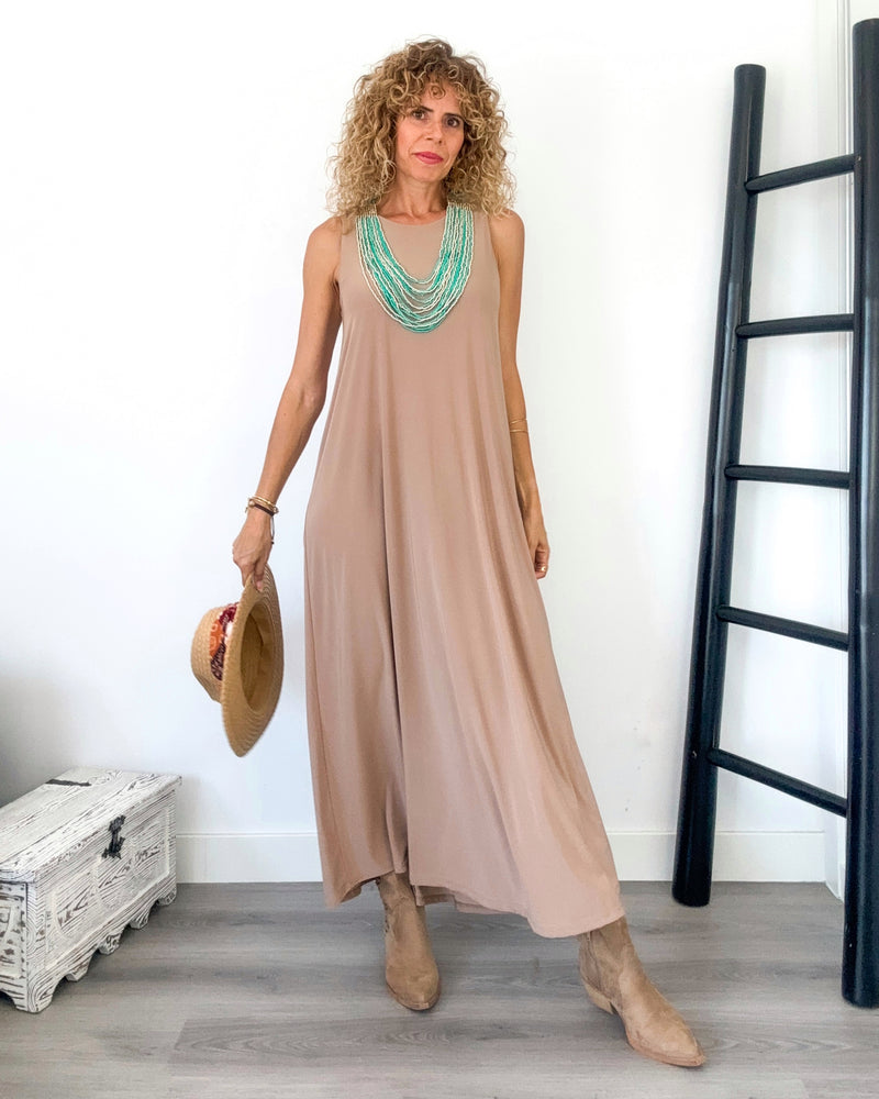 Vestido cameli punto