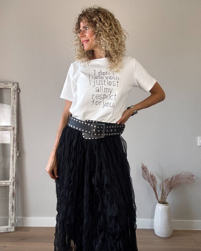 Falda arrugada blaki