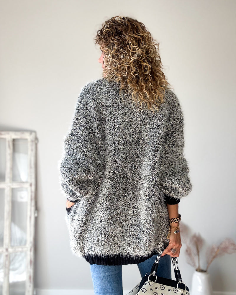 Chaqueta perlas cadena