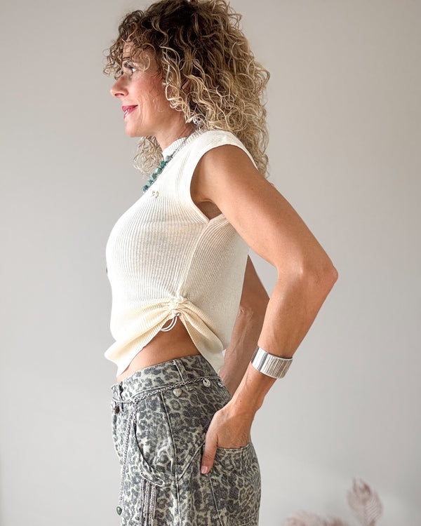 Camiseta beige holter