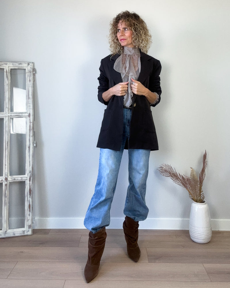 Blazer chocolate oversize