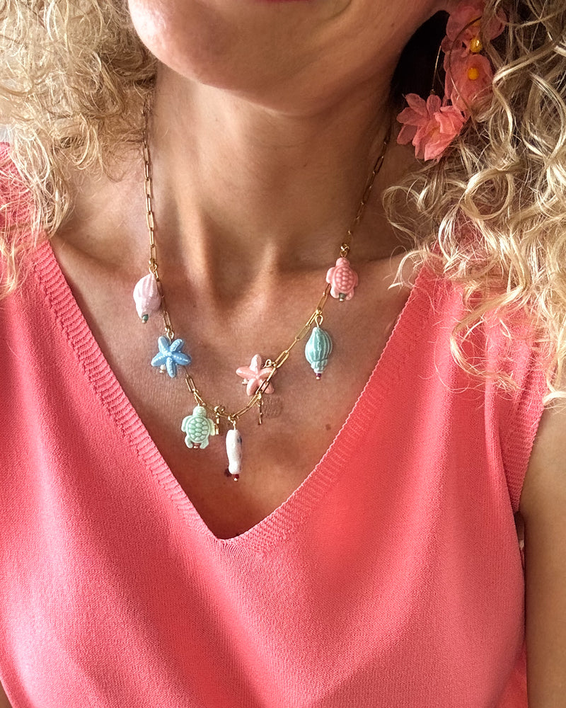 COLLAR CARACOLAS COLOR