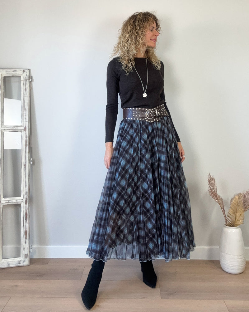 Falda cuadros tulblue