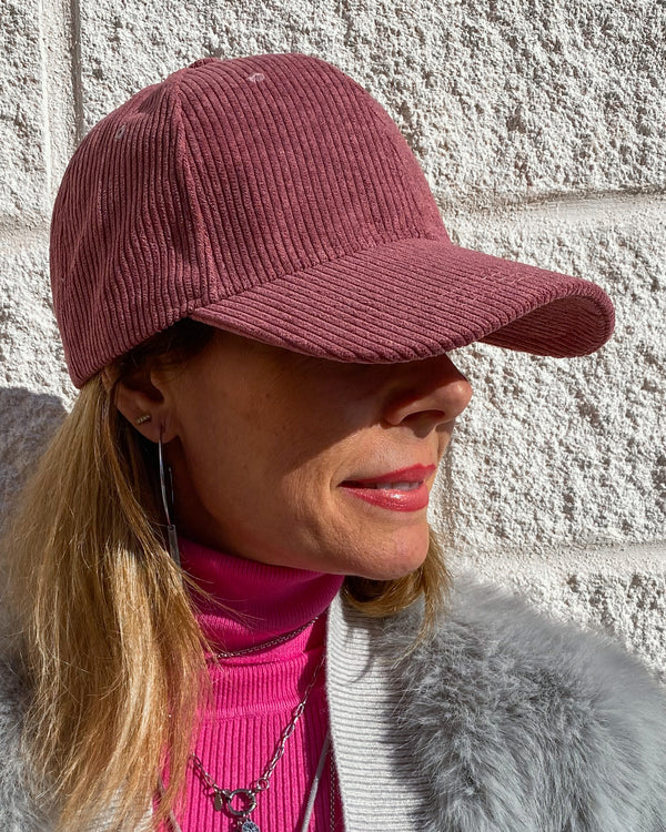 Gorra rosa pana