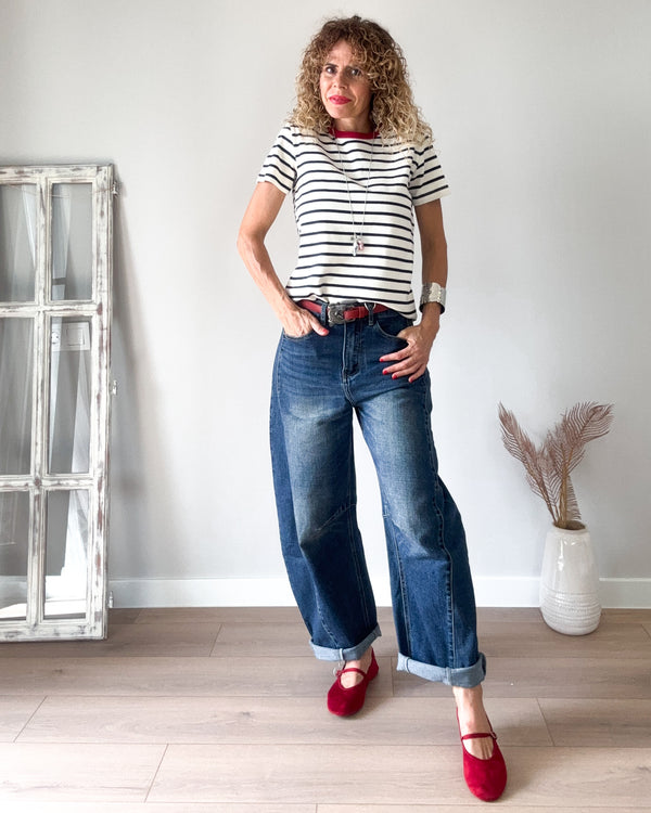 Jeans balloon azul