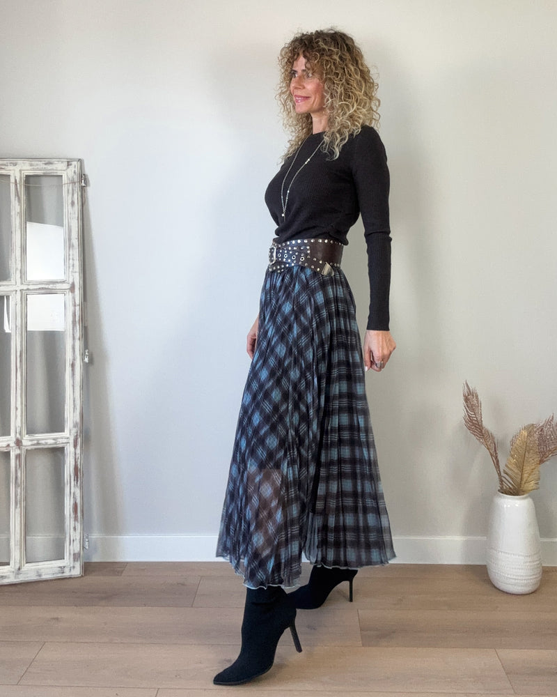 Falda cuadros tulblue