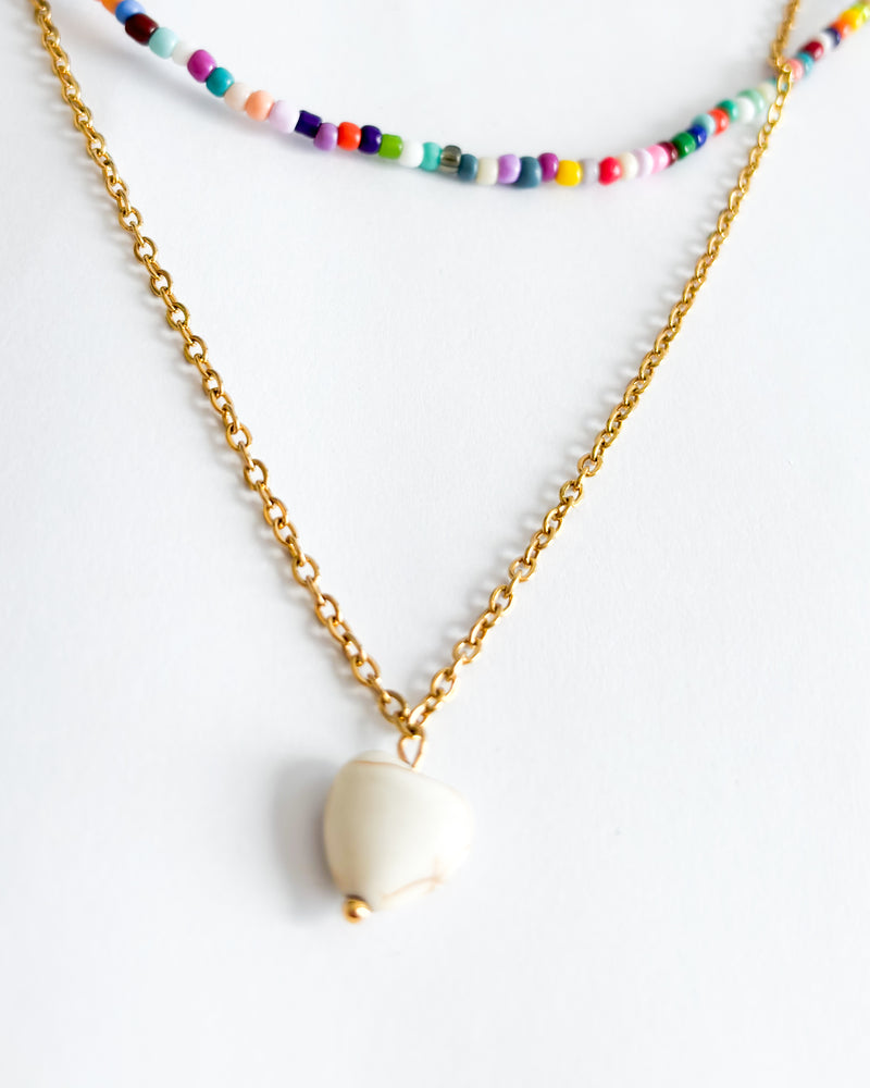 COLLAR COLOR CORAZÓN