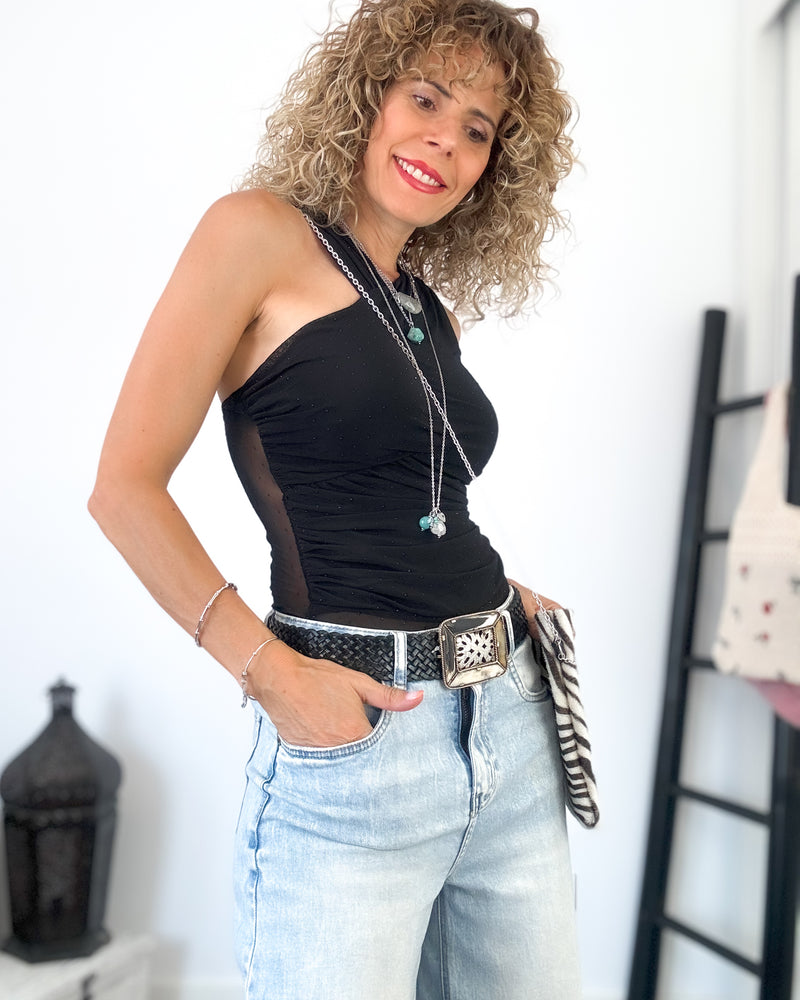 Body tul strass