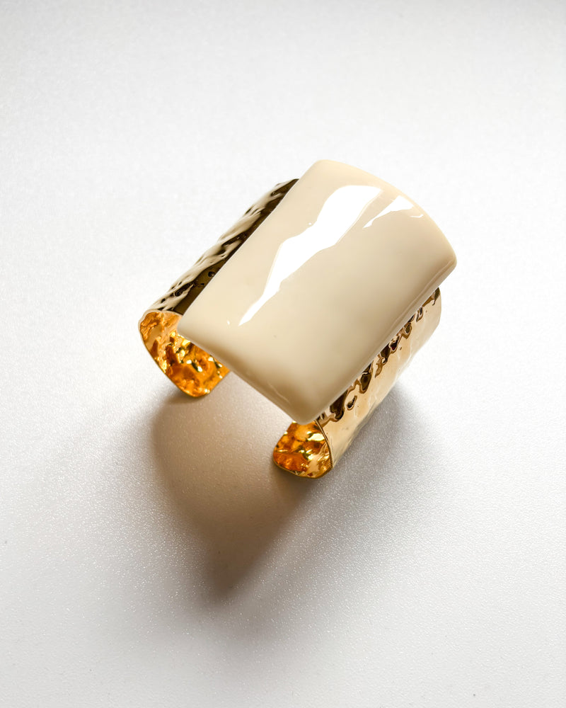 Brazalete resina marfil
