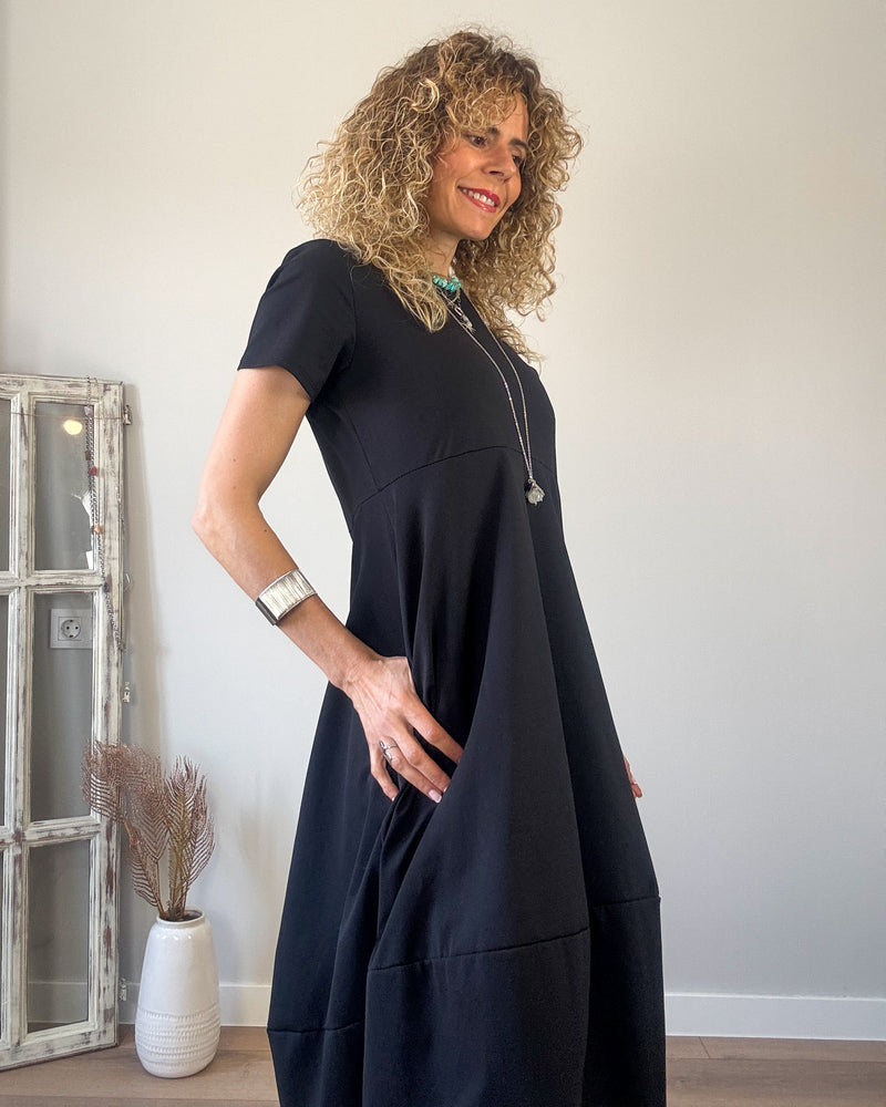 Vestido black blonde