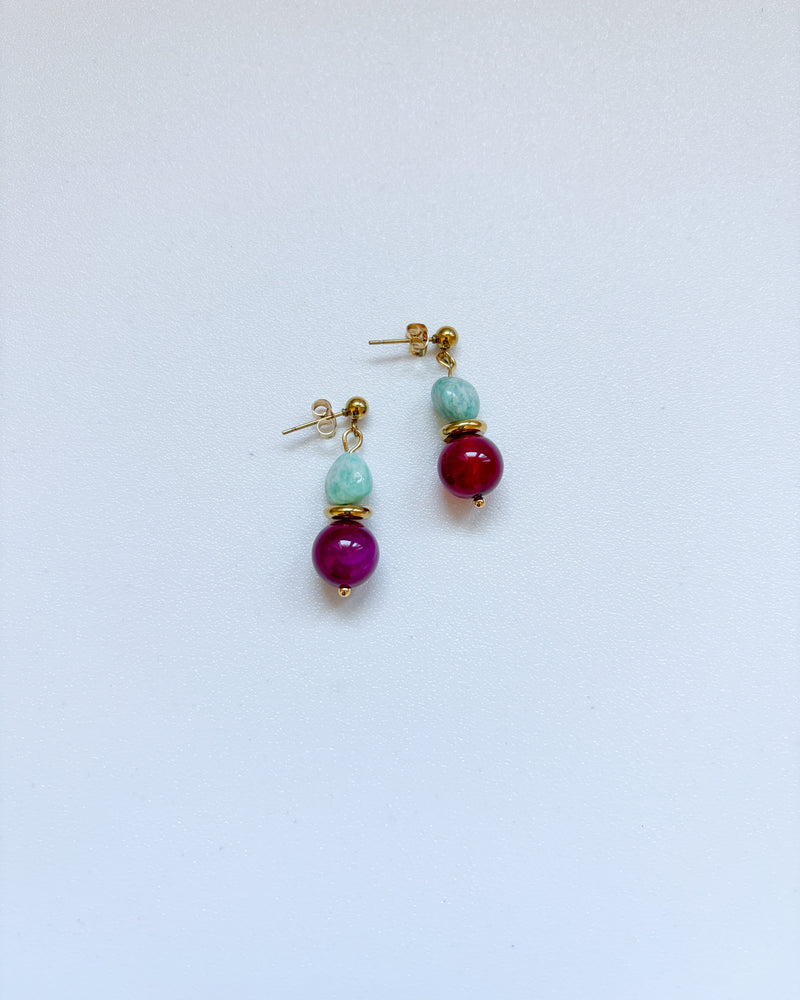 PENDIENTES DUNA ROSE