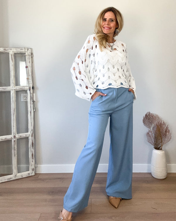 Pantalón azul basic