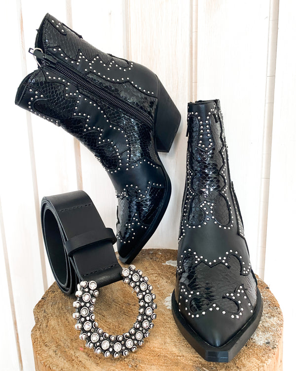 Botas Cowboy tachas