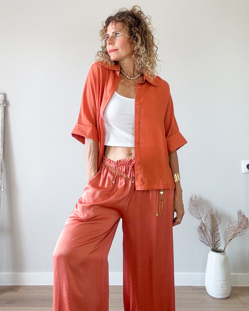Camisa caldero midi