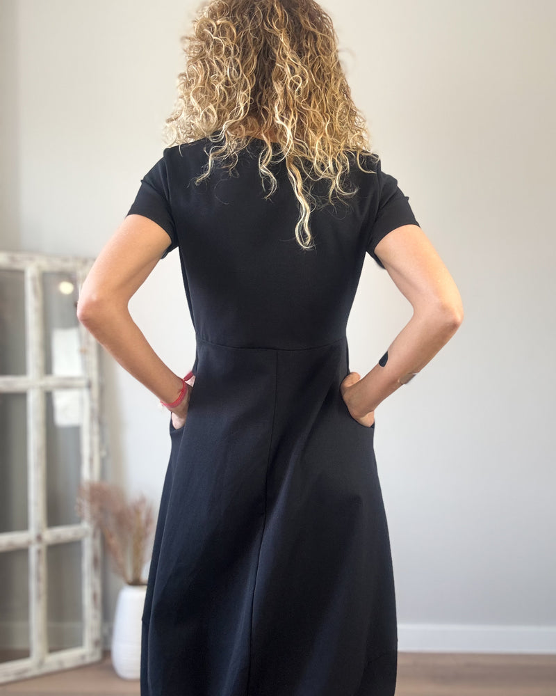 Vestido black blonde