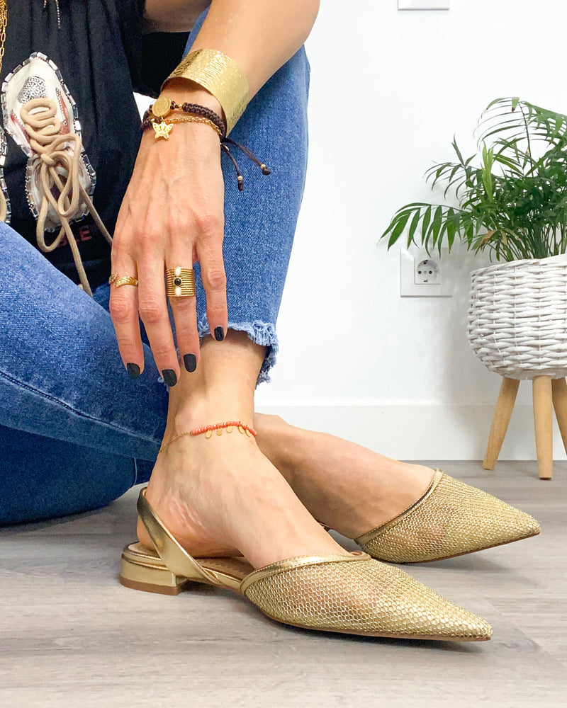 Zapato punta Gold