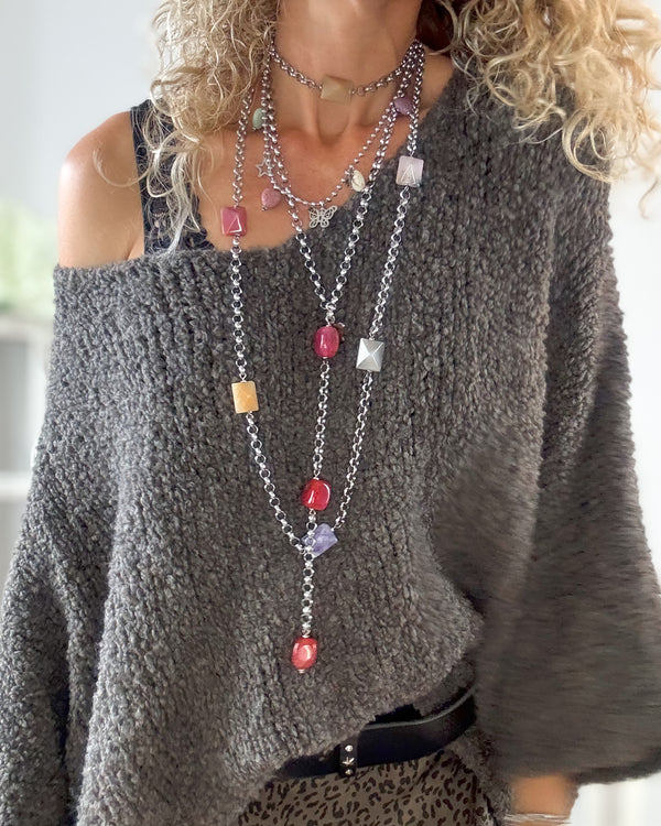 COLLAR PIEDRAS COLOR