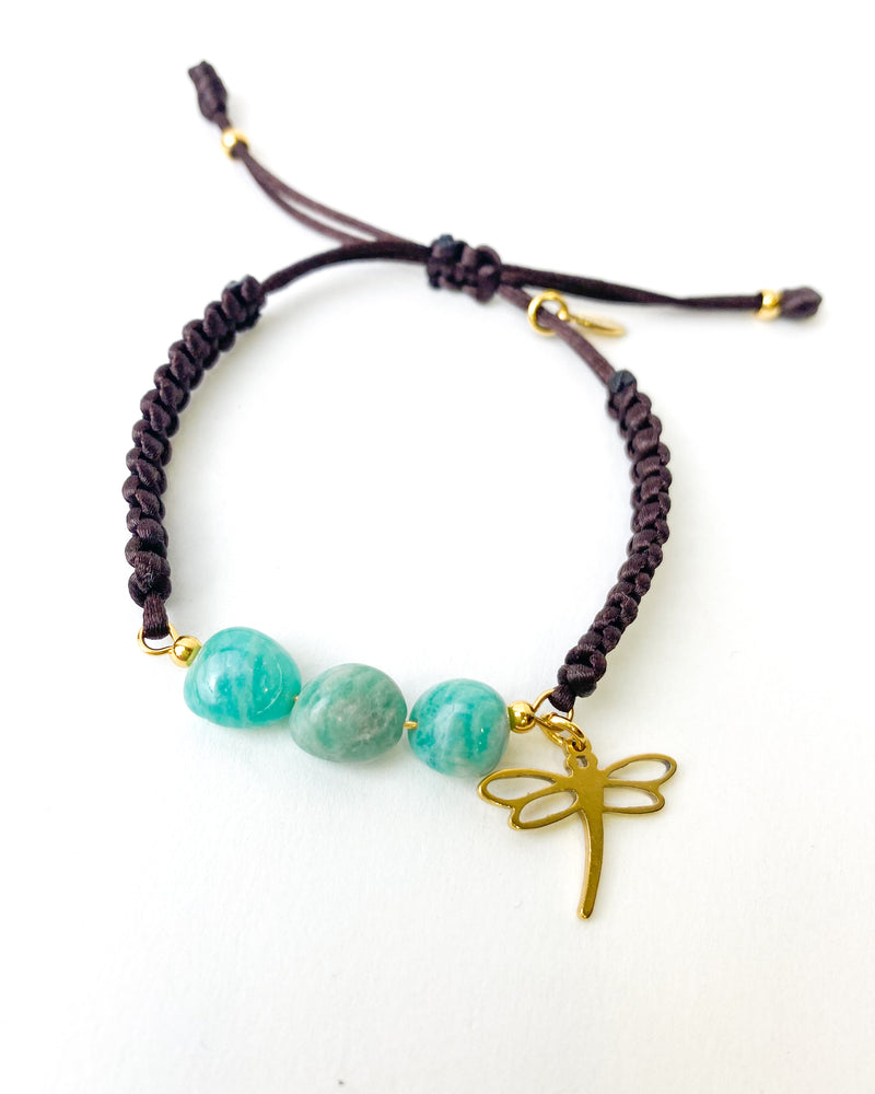 PULSERA PIEDRAS VERDE