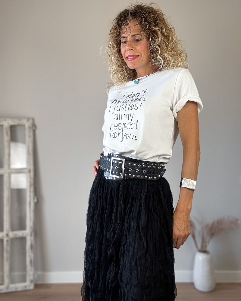 Falda arrugada blaki