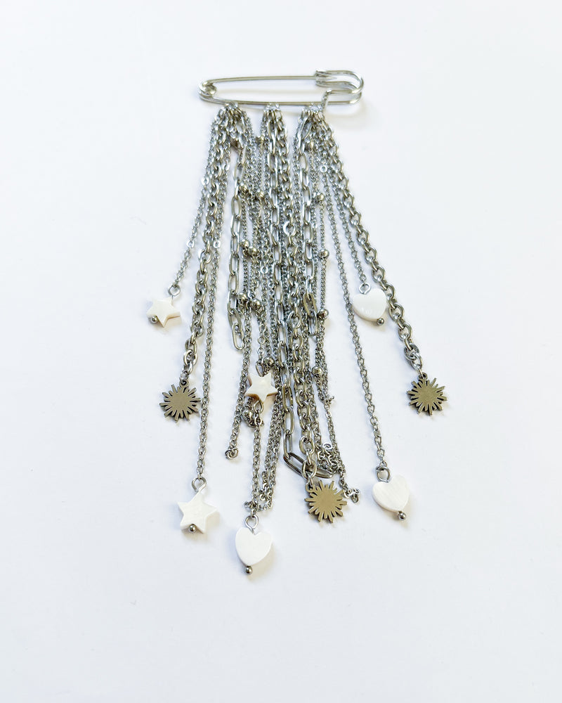 Broche cadenas nacar