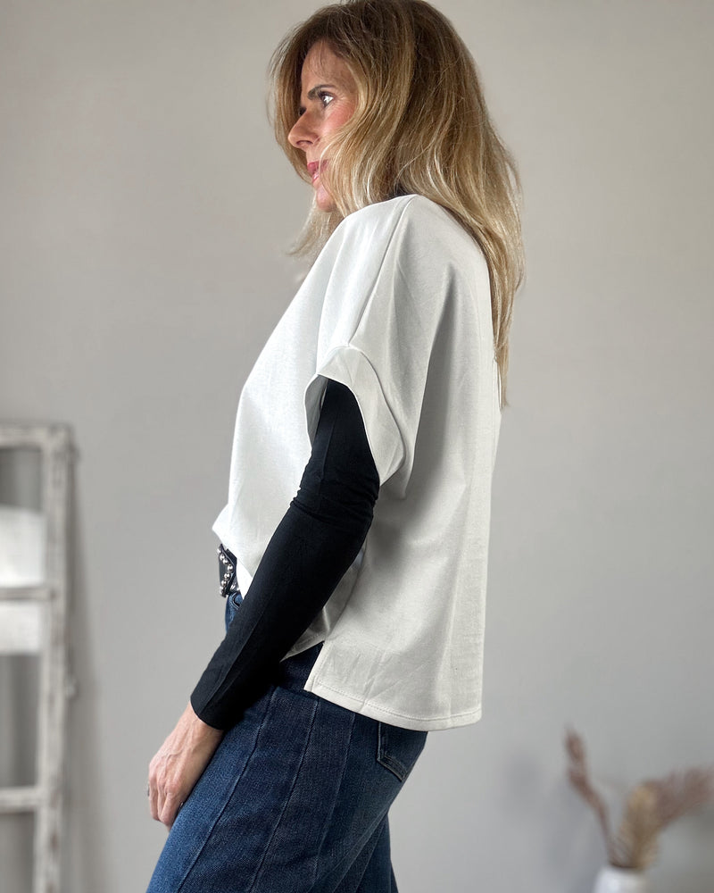 Camiseta girl marron