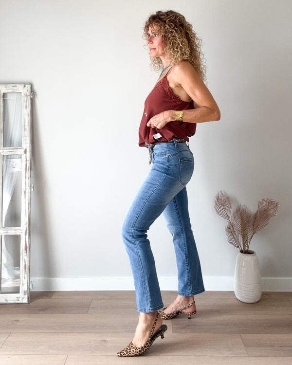 Jeans recto Push UP