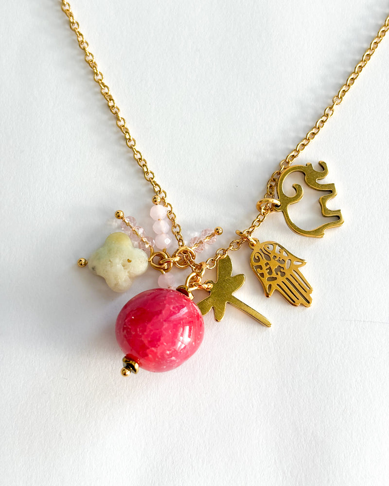 COLLAR LOOKY FUCSIA