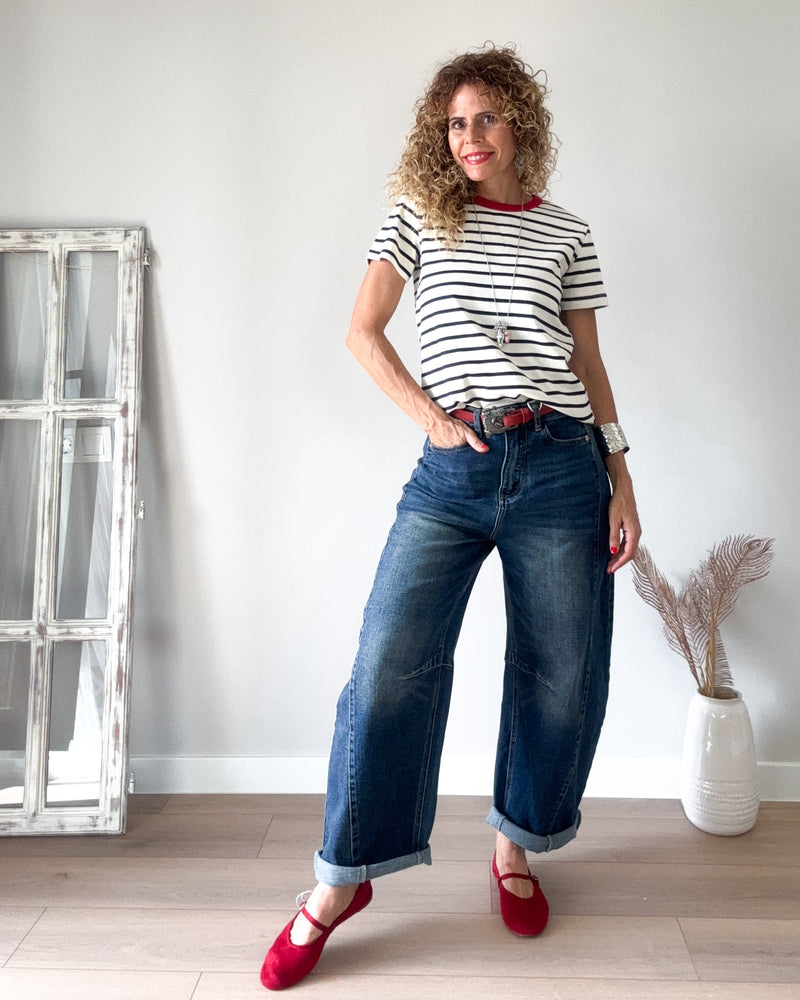 Jeans balloon azul