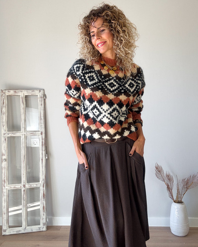 Jersey greca tierra