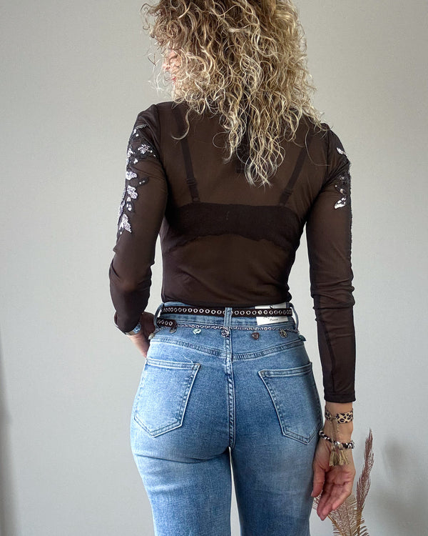 Jeans claro recto