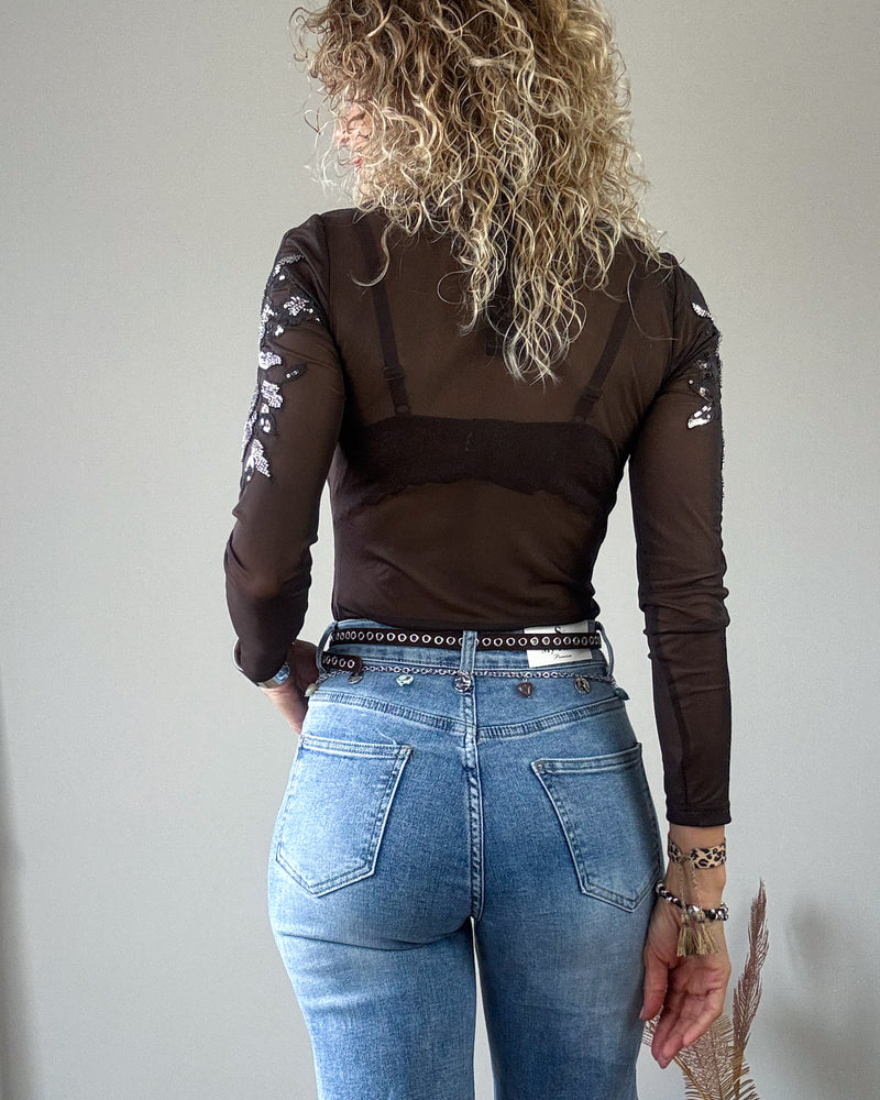 Jeans claro recto