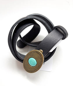 Cinturón negro piedra
