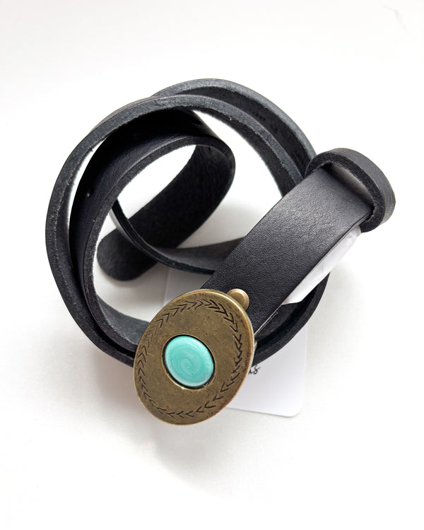 Cinturón negro piedra