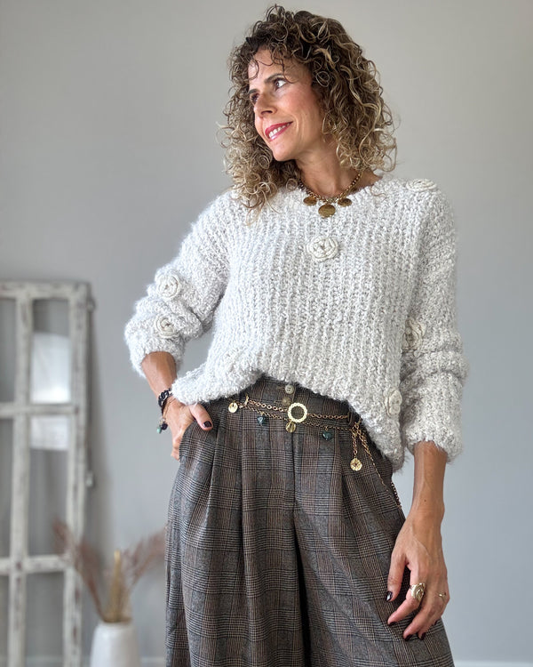 Jersey flor piedra
