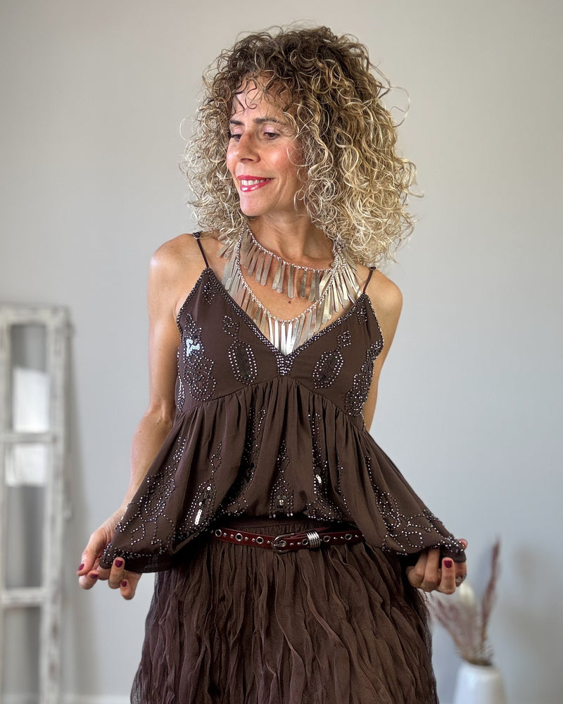 Lencero lentejuela choco