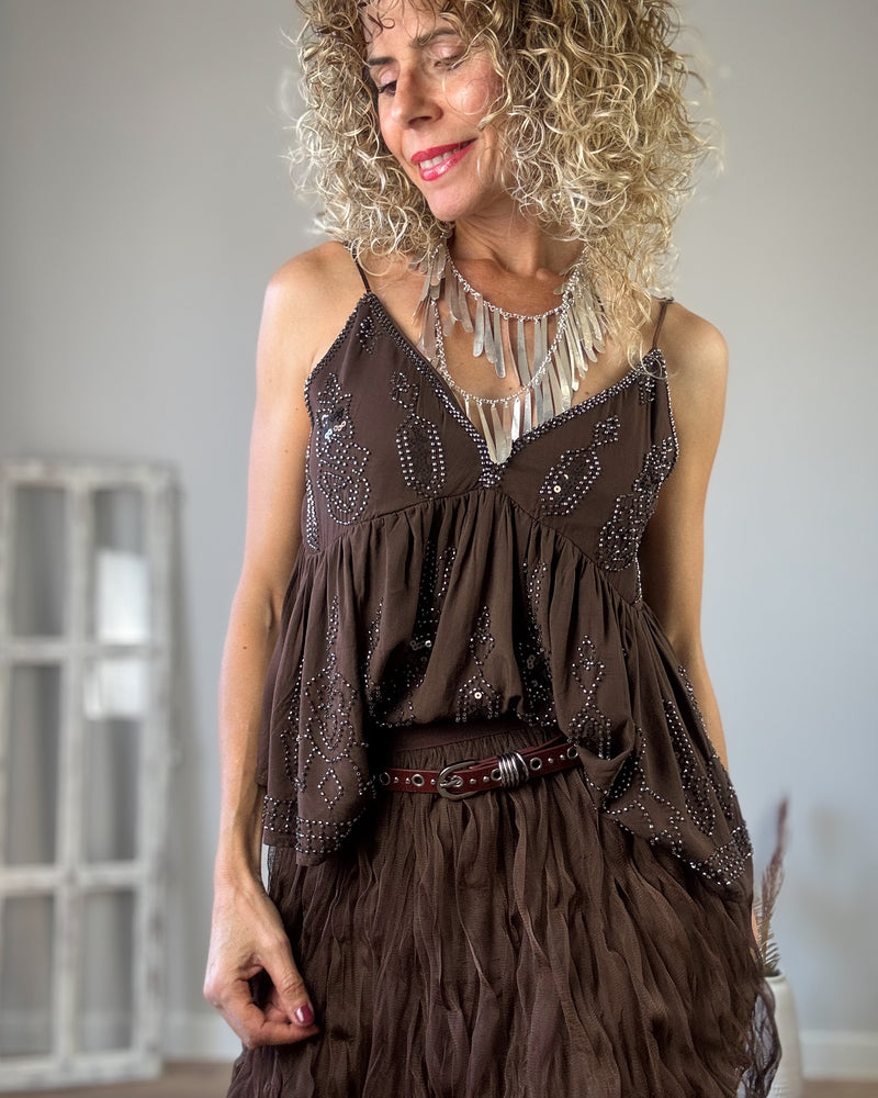 Lencero lentejuela choco