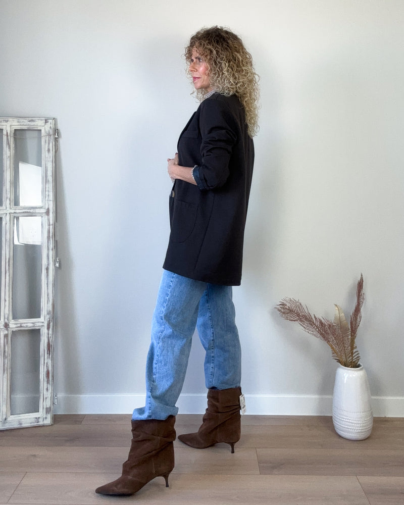 Blazer chocolate oversize