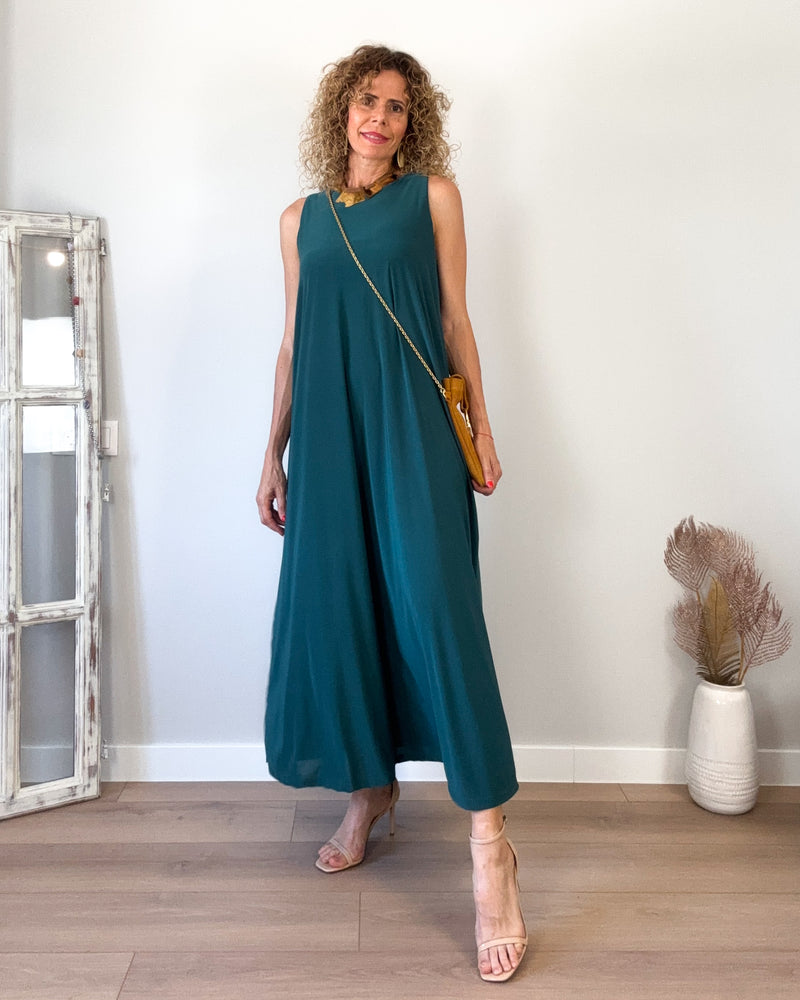Vestido verdemare iris