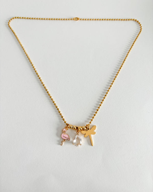 COLLAR FLAMENCO CRISTAL